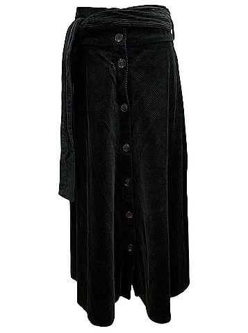 Zara Zara Corduroy Belted Skirt Cords (view 1)