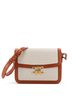 Céline Tan Brown Triomphe Shoulder Bag Canvas with Leather Medium One size - photo 1