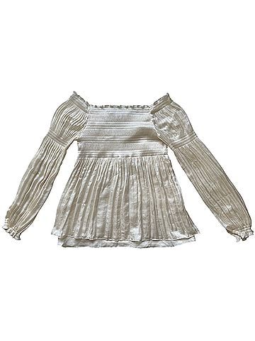 Diane von Furstenberg Long Sleeve Blouse (view 2)