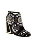Kat Maconie 100% Suede Black Gold Heels Size 9 - photo 4