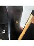 Kat Maconie 100% Suede Black Gold Heels Size 9 - photo 12