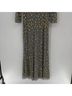 Mac Duggal 100% Polyester Floral Silver Gold Cocktail Dress Size 2 - photo 12