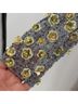 Mac Duggal 100% Polyester Floral Silver Gold Cocktail Dress Size 2 - photo 9