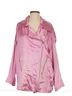 Free People 100% Satin Pink Jacket Size L - photo 4