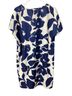 Shein Floral Blue White Casual Dress One size - photo 2