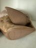 Nine West 100% Suede Tan Brown Boots Size 8 1/2 - photo 9