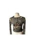 ALLSAINTS Floral Multi Color Long Sleeve Blouse Size 4 - photo 2