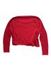Wooden Ships Hearts Red Pullover Sweater Size L - photo 2