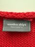 Wooden Ships Hearts Red Pullover Sweater Size L - photo 3