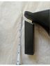 Vic Matie 100% Leather Solid Black Sandals Size 10 - photo 12
