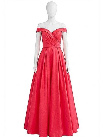 Jovani Off The Shoulder Ballgown (view 1)