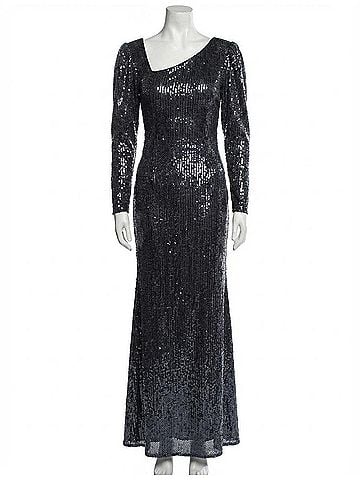 Jovani Long Sleeve Gown (view 1)