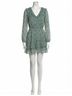 Cleobella Floral Blue Shay Mini Dress Size S - photo 1