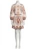 Cleobella Floral White Leigh Mini Dress Size S - photo 1