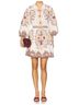 Cleobella Floral White Leigh Mini Dress Size S - photo 2