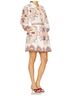 Cleobella Floral White Leigh Mini Dress Size S - photo 3