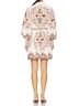 Cleobella Floral White Leigh Mini Dress Size S - photo 4
