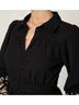 Cleobella Graphic Black Elyse Midi Dress Size S - photo 5