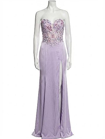 Jovani Lily Long Formal Prom Dress (view 1)