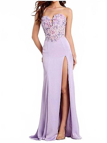 Jovani Lily Long Formal Prom Dress (view 2)