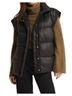 Z Supply Solid Black Sundown Oversized Puffer Vest Size S - photo 3