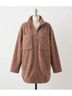 Z Supply Solid Brown Downhill Collared Jacket Size XL - photo 1