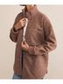 Z Supply Solid Brown Downhill Collared Jacket Size XL - photo 4