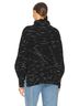 Varley Print Black Marlena Turtleneck Sweater Size S - photo 3