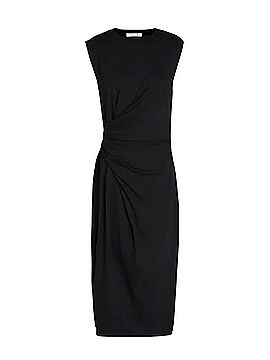 James Perse Spiral Shirred Sheath Dress Casual Dress (view 2)