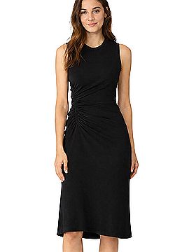 James Perse Spiral Shirred Sheath Dress Casual Dress (view 1)