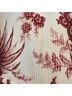 Cara Cara 100% Cotton Jacquard Floral Red White Jacket Size L - photo 5
