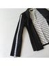 Poleci 96% Cotton 4% Spandex 100% Cotton Solid Black Blazer Size 8 - photo 12