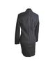 Poleci 96% Cotton 4% Spandex 100% Cotton Solid Black Blazer Size 8 - photo 2