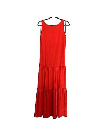 Elizabeth and James fresh lava tiered maxi Casual Dress (view 2)