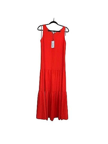Elizabeth and James fresh lava tiered maxi Casual Dress (view 1)