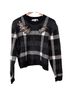 Veronica Beard Plaid Black Casual Sweaters Size M - photo 1