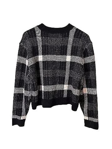 Veronica Beard Deana Embellished Plaid Sweater Casual Sweaters (view 2)