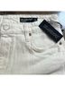 Blank NYC Red White Denim Shorts Size 28 - photo 3