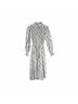 En Saison 100% Polyester Floral White Brown Casual Dress Size XS - photo 7