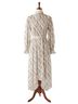 En Saison 100% Polyester Floral White Brown Casual Dress Size XS - photo 1