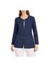 Piazza Sempione Solid Blue Jacket Size 10 - photo 9