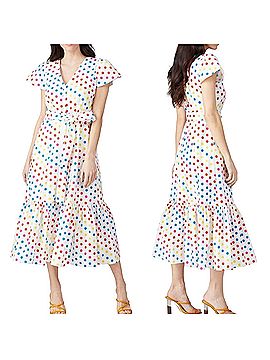 Color Me Courtney Dipping Dot Minnie Dress Cocktail Dress (view 1)