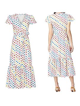 Color Me Courtney Dipping Dot Minnie Dress Cocktail Dress (view 2)