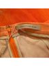 Christopher Kane 100% Polyamide 75% Acetate 25% Silk 80% Viscose Solid Orange Black Formal Skirt Size 6 - photo 3