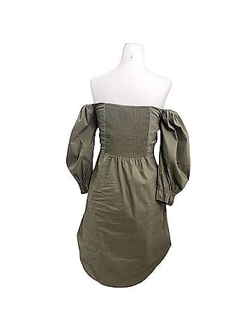 Olivaceous Cocktail Dress (view 2)