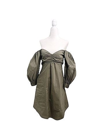 Olivaceous Cocktail Dress (view 1)