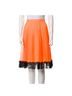 Christopher Kane 100% Polyamide 75% Acetate 25% Silk 80% Viscose Solid Orange Black Formal Skirt Size 6 - photo 10