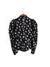 Bebe Hearts Jacquard Black White Blazer Size 2X - photo 2