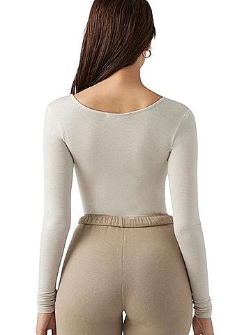 Joah Brown Long Sleeve Top (view 2)