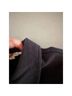 Good American 100% Cotton Solid Black Jacket Size S - photo 4